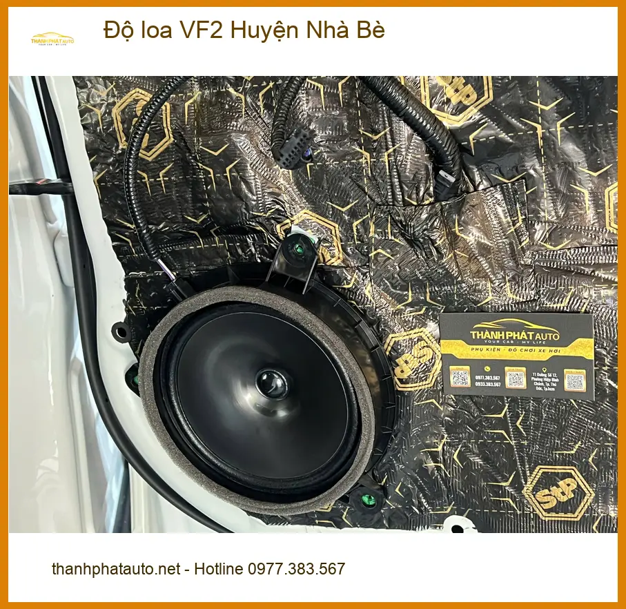 Trung Tâm Độ Loa Ô Tô loa VF2 Huyện Nhà Bè - Thi Công Chuyên Nghiệp ảnh thực tế 2