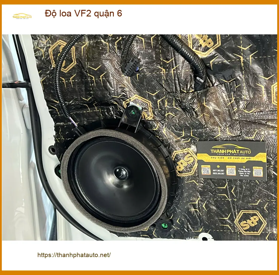 Trung Tâm Nâng Cấp Độ Loa Ô Tô loa VF2 quận 6 - Lắp Đặt Uy Tín TPHCM ảnh thực tế 2