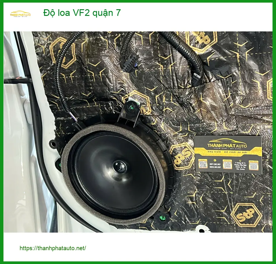Trung Tâm Nâng Cấp Độ Loa Ô Tô loa VF2 quận 7 - Thi Công Chuyên Nghiệp ảnh thực tế 2