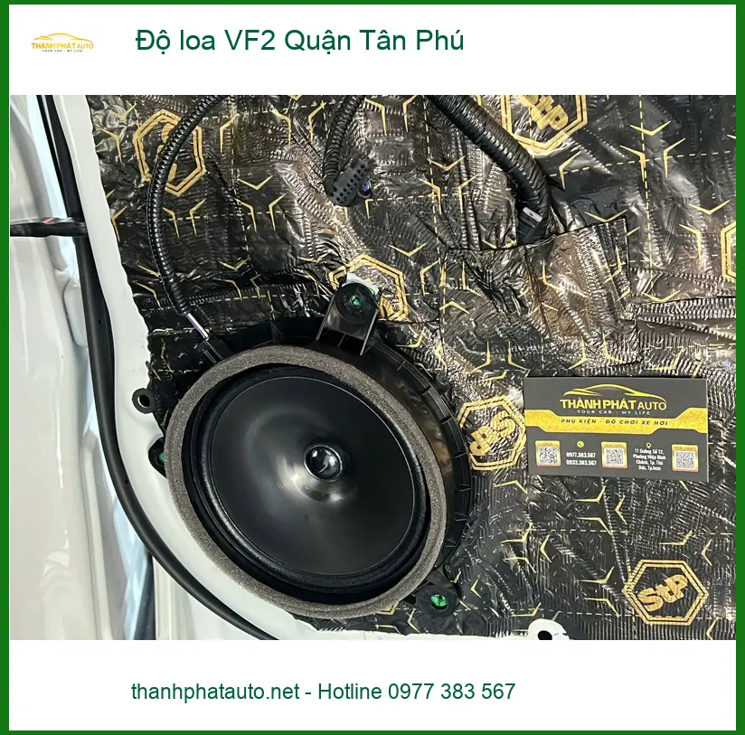 Trung Tâm Nâng Cấp Độ Loa Ô Tô loa VF2 Quận Tân Phú - Lắp Đặt Uy Tín TPHCM ảnh thực tế 2