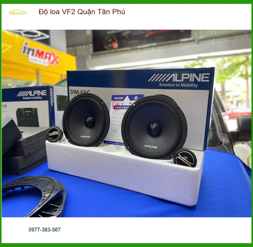 Trung Tâm Nâng Cấp Độ Loa Ô Tô loa VF2 Quận Tân Phú - Lắp Đặt Uy Tín TPHCM ảnh thực tế 3