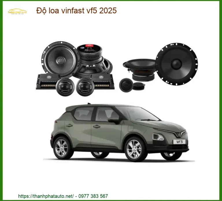 Độ Loa VinFast VF5 2025 - Địa Chỉ Lắp Đặt Uy Tín TPHCM