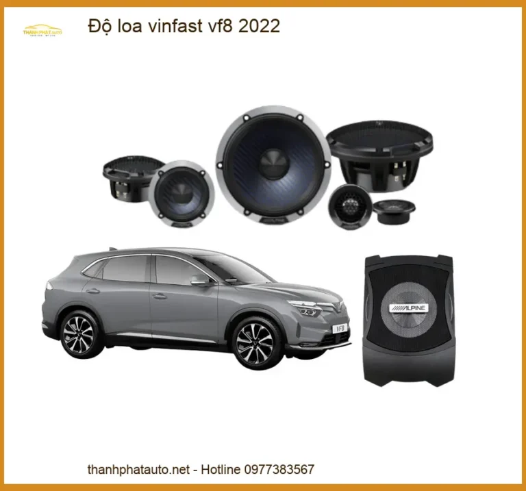 Độ Loa Vinfast VF8 2022 - Địa Chỉ Lắp Đặt Uy Tín TPHCM