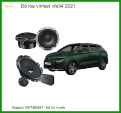 Độ Loa Nghe Nhạc Hay Cho VinFast VF e34 2021 - Trung Tâm Độ Uy Tín TPHCM