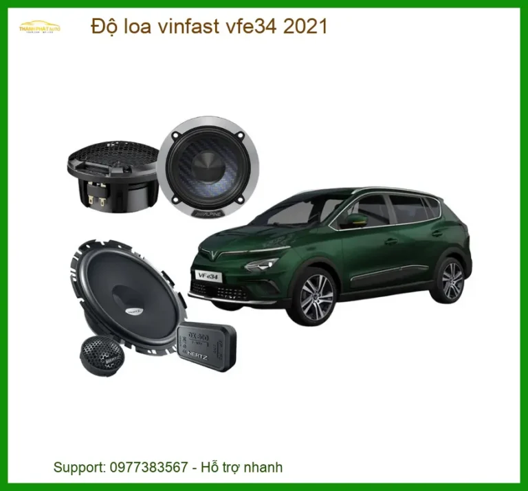 Độ Loa Nghe Nhạc Hay Cho VinFast VF e34 2021 - Trung Tâm Độ Uy Tín TPHCM
