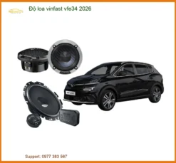 Độ Loa Nâng Cấp Âm Thanh Vinfast VF e34 2026 - Địa Chỉ Lắp Đặt Uy Tín TPHCM