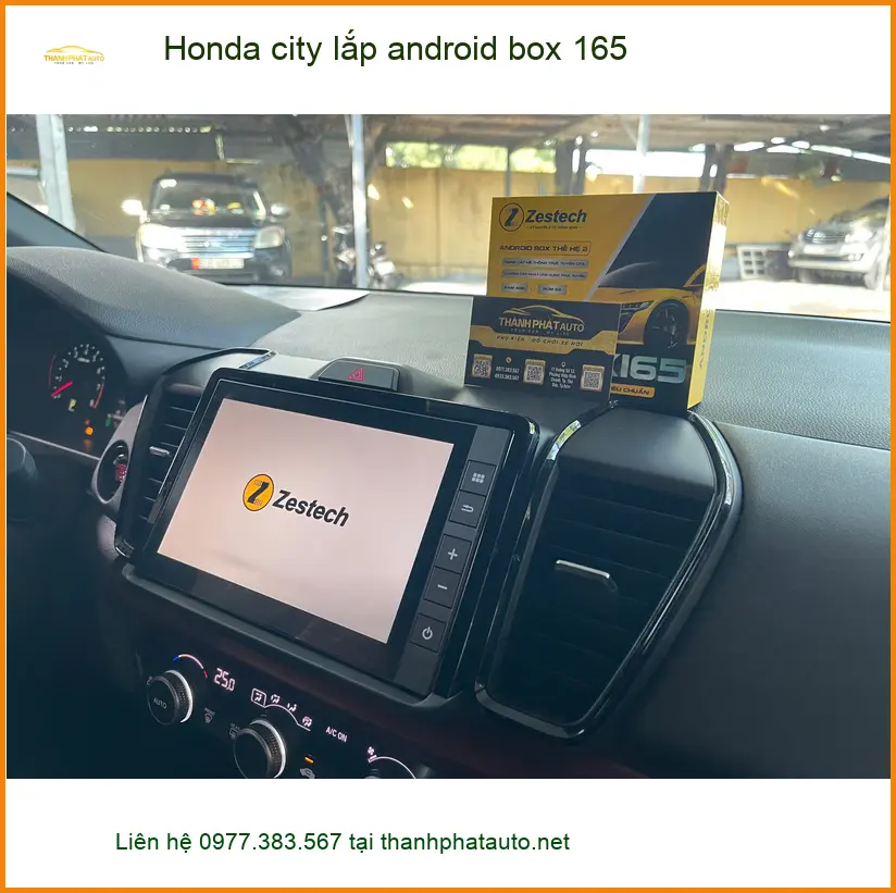 Anh Minh lắp Android Box cho Honda City tại Quận 12 để cải thiện trải nghiệm lái xe ảnh thực tế 4