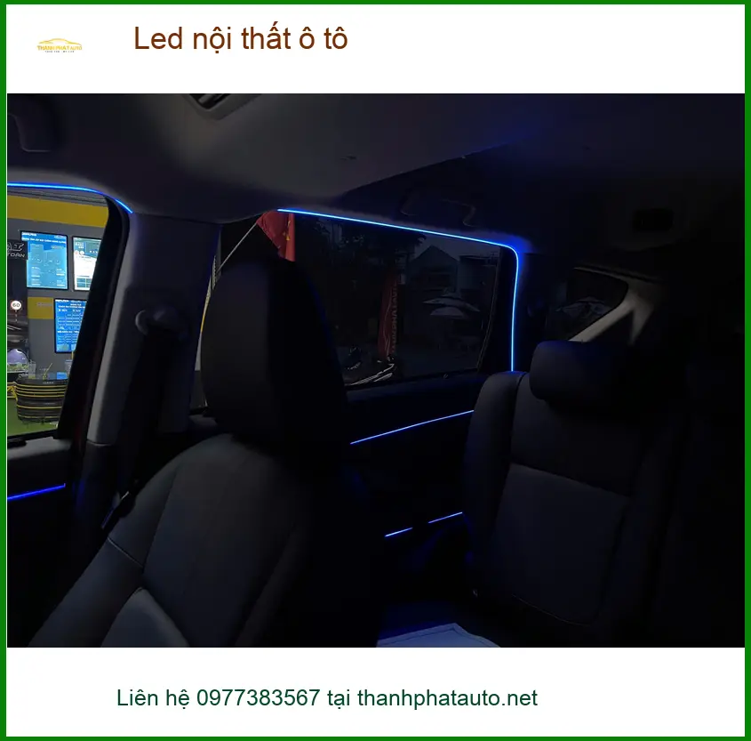 Anh Khải lắp Led nội thất ô tô Mazda CX-5 tại Quận 9.