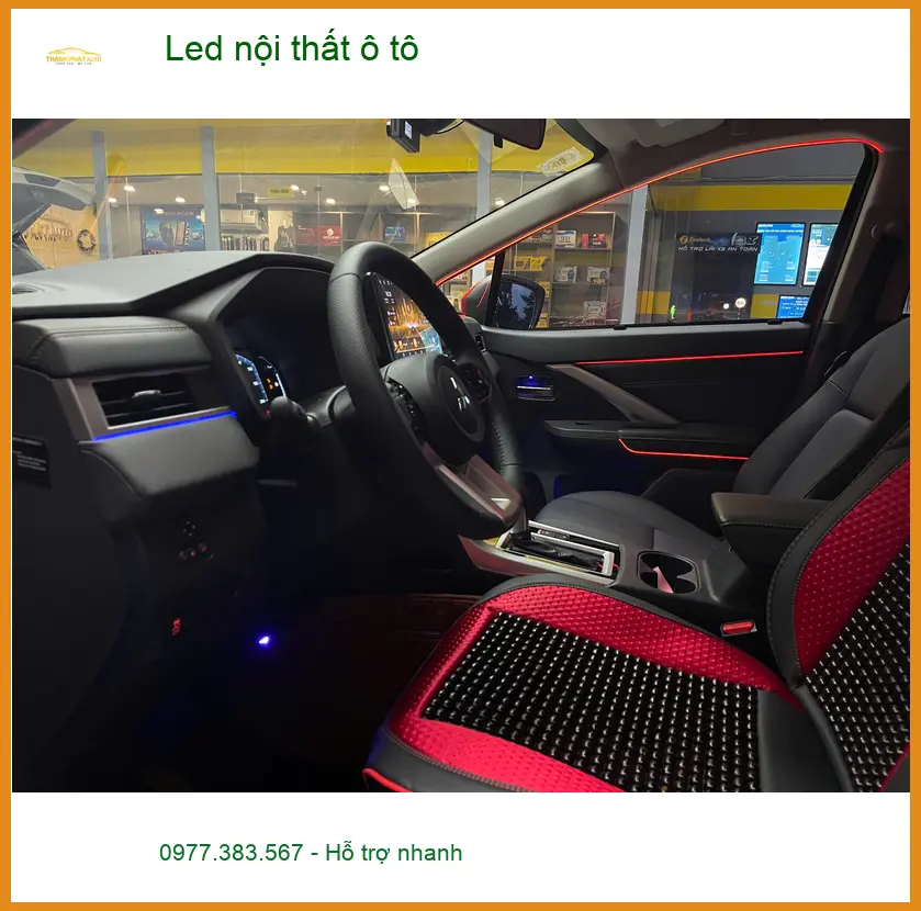 Anh Khải lắp Led nội thất ô tô Mazda CX-5 tại Quận 9. ảnh thực tế 3