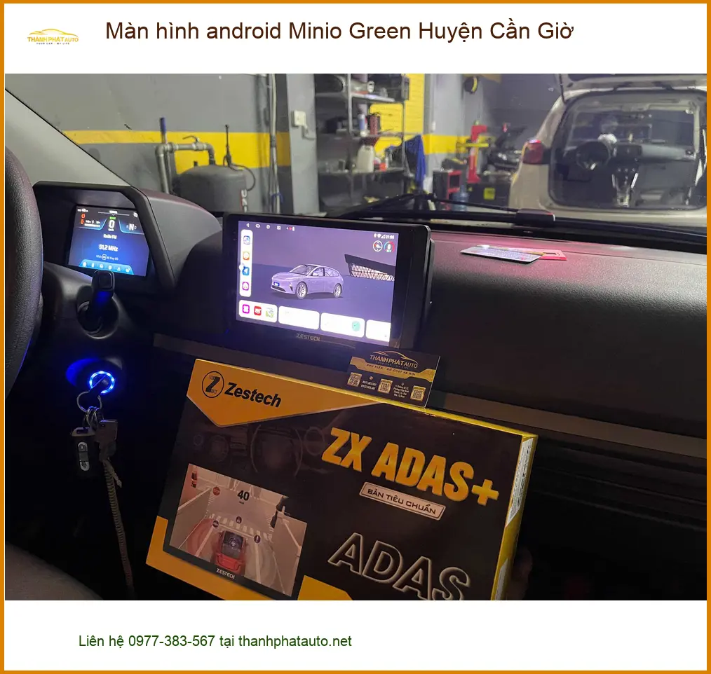 Địa Chỉ Lắp Màn Hình Android Ô Tô Minio Green Huyện Cần Giờ - Lắp Đặt Uy Tín TPHCM ảnh thực tế 2