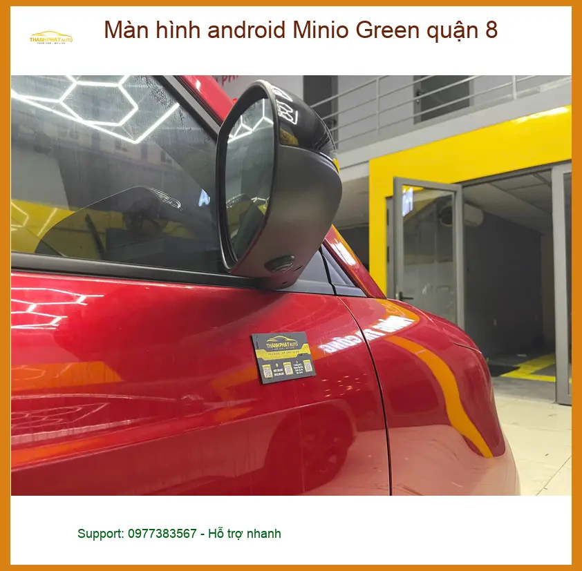 Trung Tâm Lắp Màn Hình Android Ô Tô Minio Green quận 8 - Giá Tốt TPHCM ảnh thực tế 2