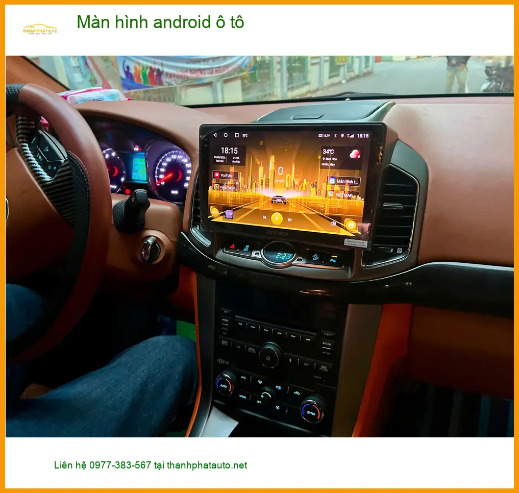 Anh Bình nâng cấp màn hình android ô tô Toyota Vios tại Quận Thủ Đức ảnh thực tế 2