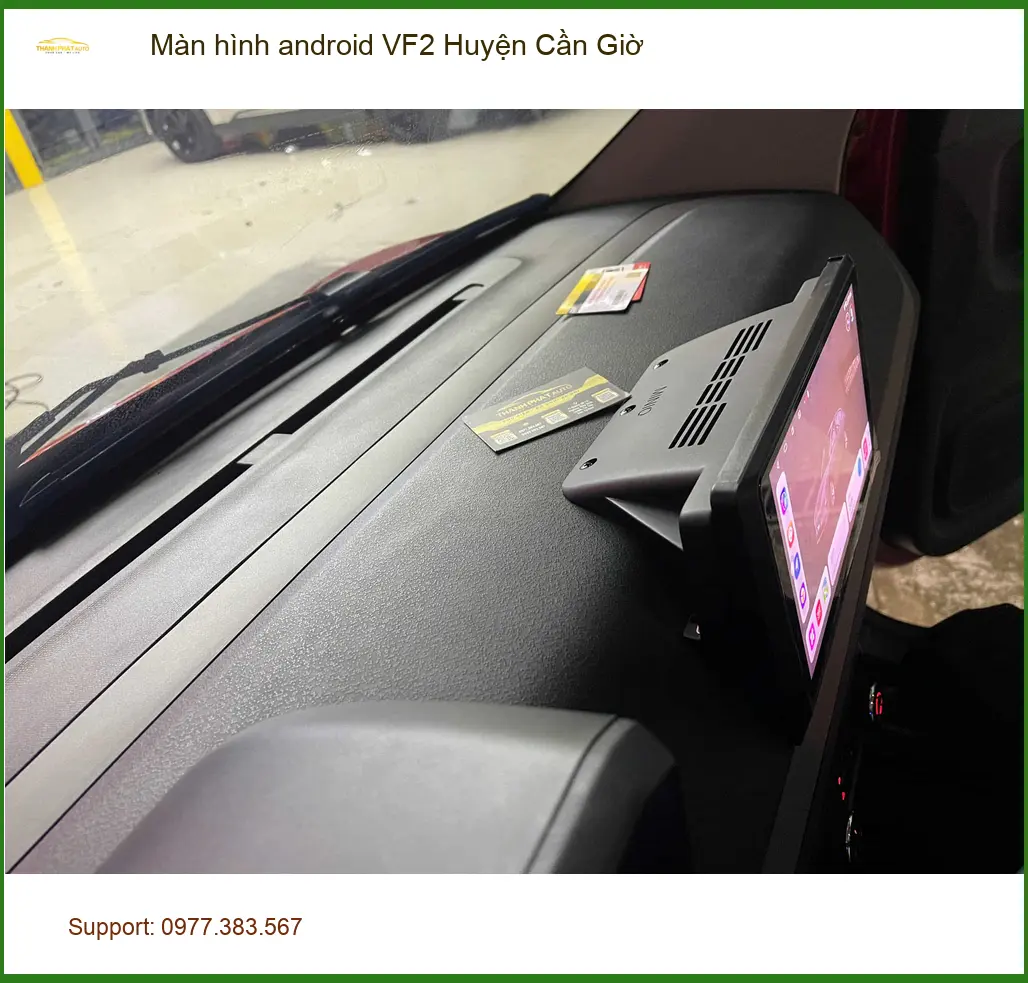 Nơi Gắn Màn Hình Android Ô Tô hình android VF2 Huyện Cần Giờ - Giá Tốt TPHCM ảnh thực tế 3