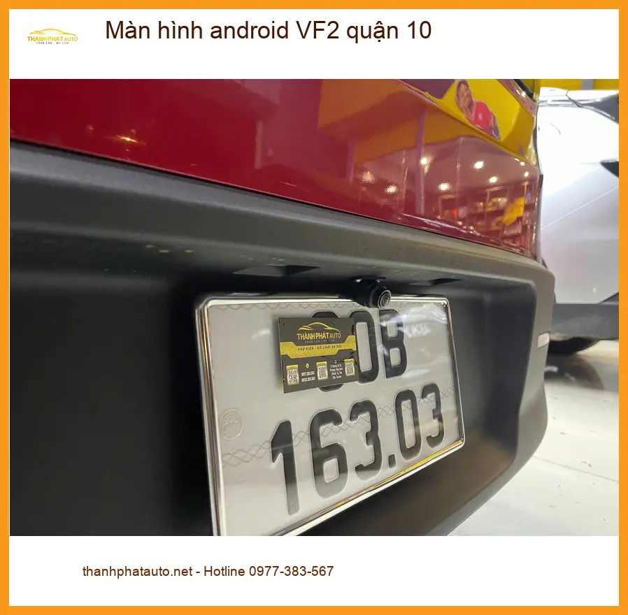 Nơi Gắn Màn Hình Android Ô Tô hình android VF2 quận 10 - Giá Tốt TPHCM