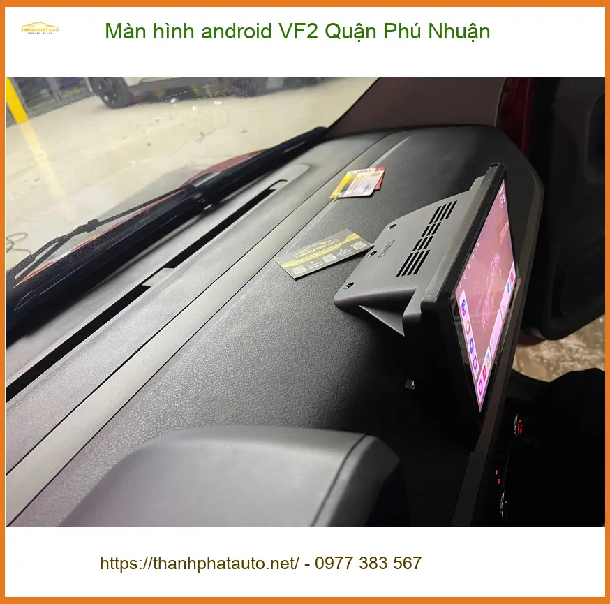 Nơi Gắn Màn Hình Android Ô Tô hình android VF2 Quận Phú Nhuận - Giá Tốt TPHCM ảnh thực tế 2