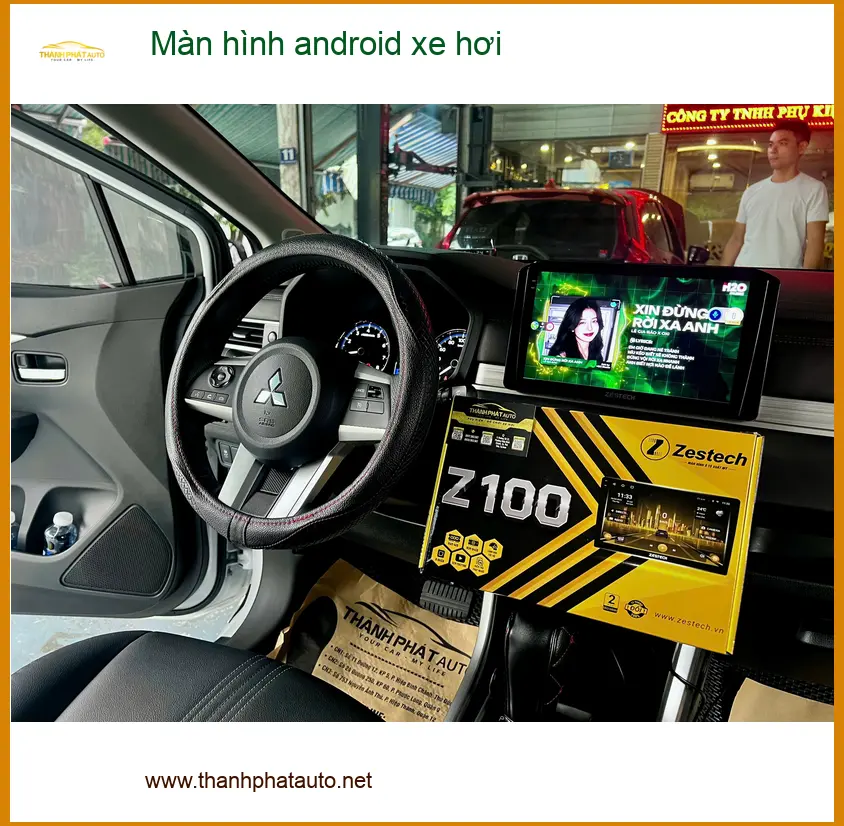 Anh Duy lắp màn hình Android xe hơi tại Quận Thủ Đức cho Toyota Vios