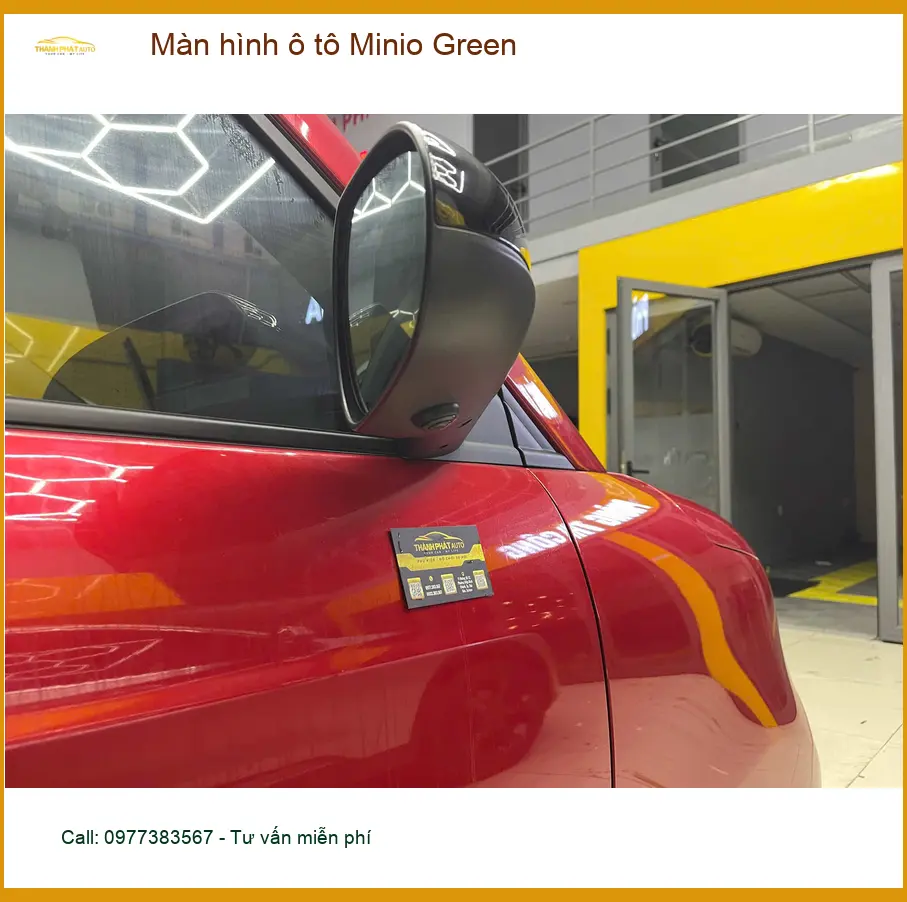 Anh Kiên nâng cấp Màn hình Minio Green cho Honda CRV tại Thủ Đức vì màn zin giới hạn ảnh thực tế 2