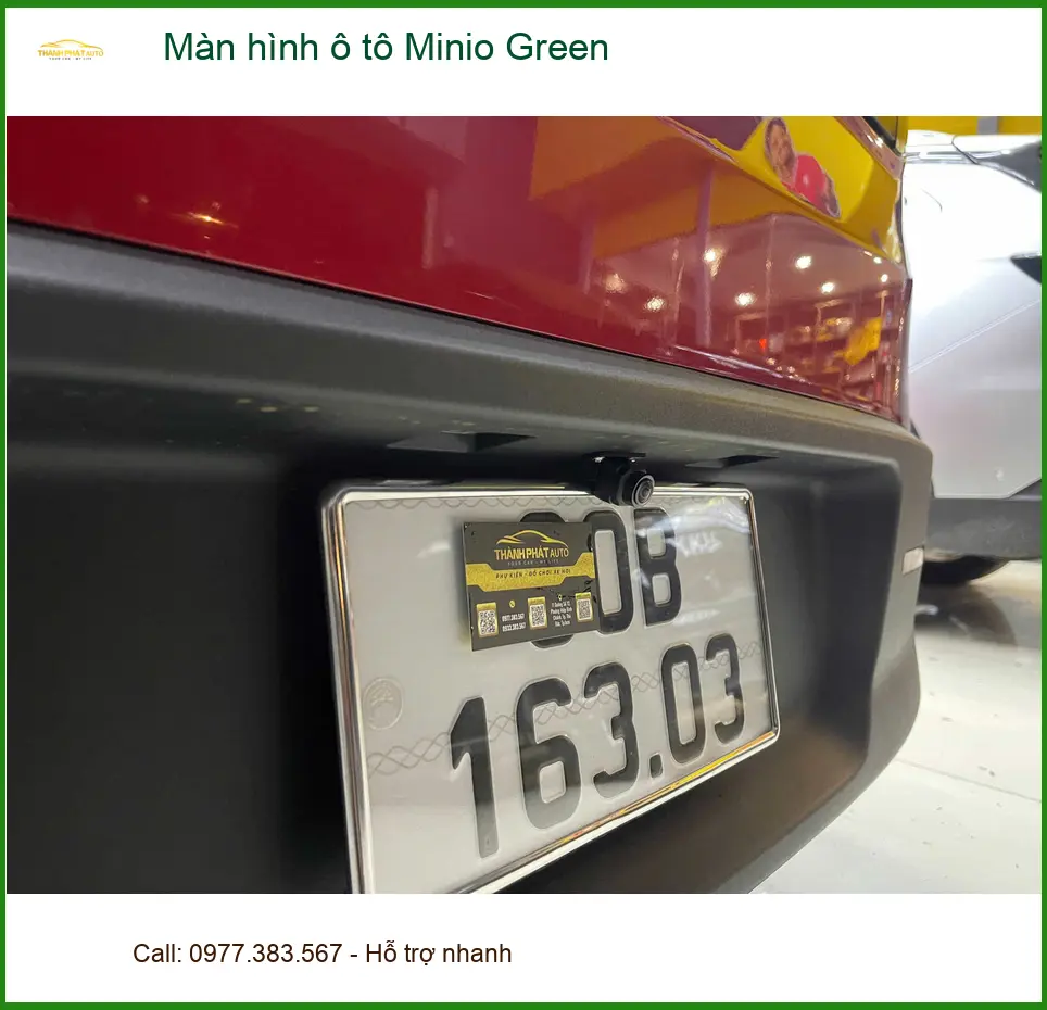 Anh Kiên nâng cấp Màn hình Minio Green cho Honda CRV tại Thủ Đức vì màn zin giới hạn ảnh thực tế 3