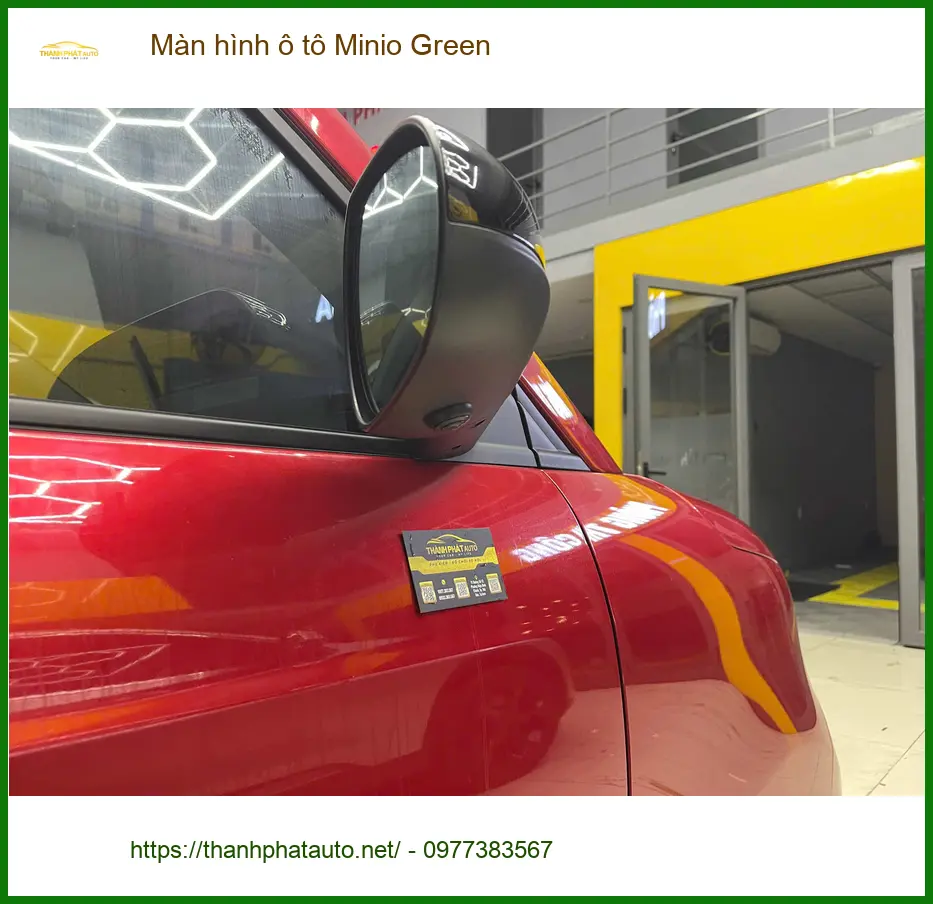 Anh Khải lắp Màn hình ô tô Minio Green cho Suzuki XL7 tại Quận 9 vì màn zin thiếu tiện ích ảnh thực tế 3