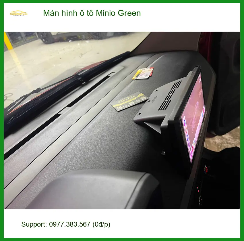Anh Kiên nâng cấp Màn hình Minio Green cho Honda CRV tại Thủ Đức vì màn zin giới hạn ảnh thực tế 4