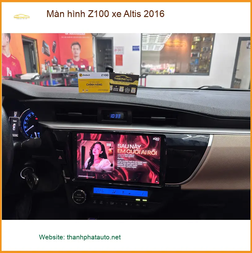 Anh Tùng nâng cấp màn hình Z100 cho Toyota Altis 2016 tại Quận 12 ảnh thực tế 5