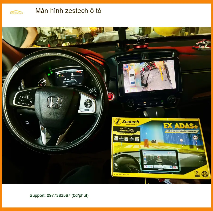 Anh Khôi lắp màn hình Zestech ô tô Hyundai Accent Quận Thủ Đức