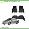 Thảm Lót Sàn Honda Accord 2012 - Địa Chỉ Lắp Đặt Uy Tín TPHCM