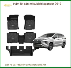 Thảm Lót Sàn Mitsubishi Xpander 2019 - Địa Chỉ Gắn Uy Tín TPHCM