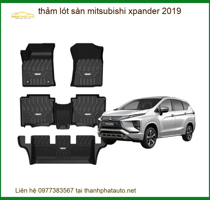 Thảm Lót Sàn Mitsubishi Xpander 2019 - Địa Chỉ Gắn Uy Tín TPHCM