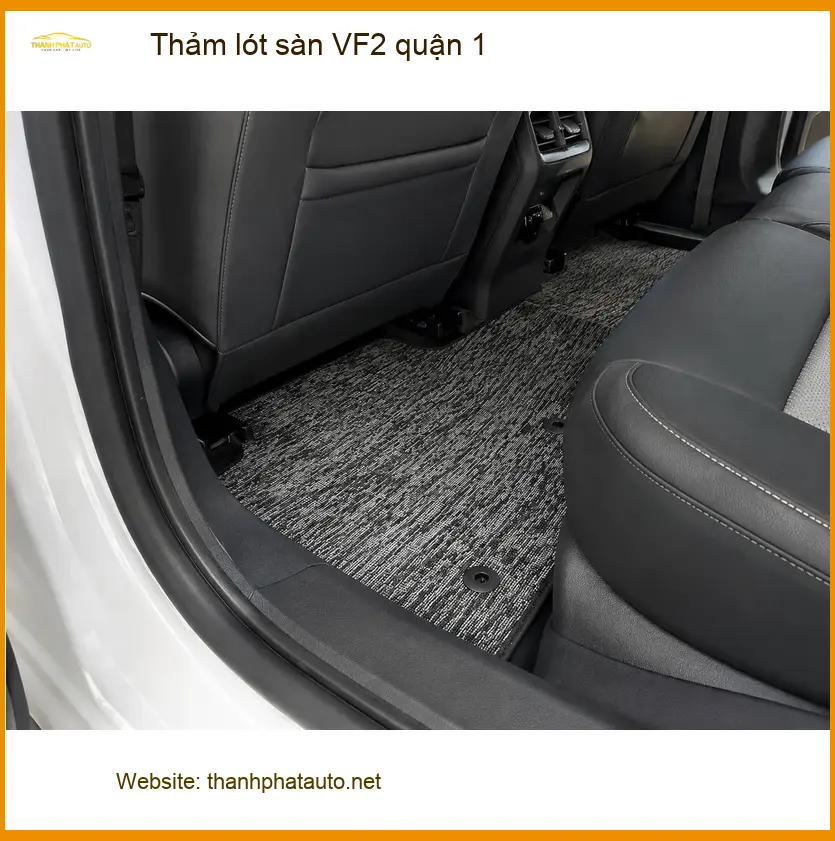 Cửa Hàng Lắp Thảm Lót Sàn Ô Tô lót sàn VF2 quận 1 - Giá Tốt TPHCM ảnh thực tế 2