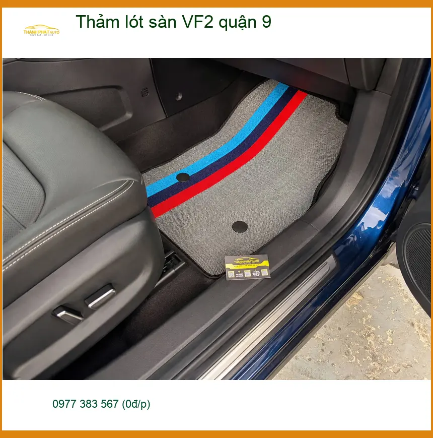 Địa Chỉ Lắp Thảm Lót Sàn Ô Tô lót sàn VF2 quận 9 - Giá Tốt TPHCM ảnh thực tế 2