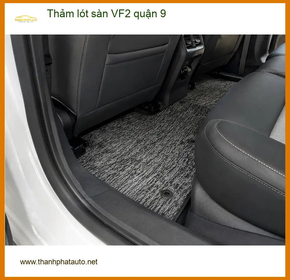 Địa Chỉ Lắp Thảm Lót Sàn Ô Tô lót sàn VF2 quận 9 - Giá Tốt TPHCM ảnh thực tế 3