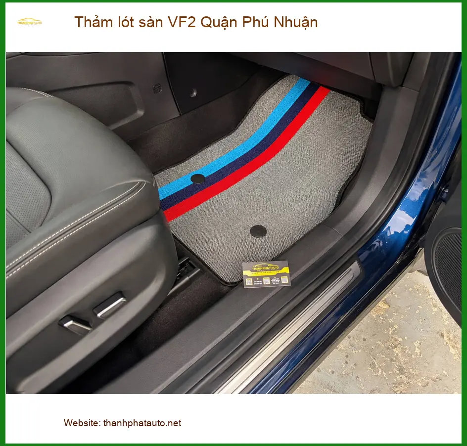 Địa Chỉ Lắp Thảm Lót Sàn Ô Tô lót sàn VF2 Quận Phú Nhuận - Giá Tốt TPHCM ảnh thực tế 3