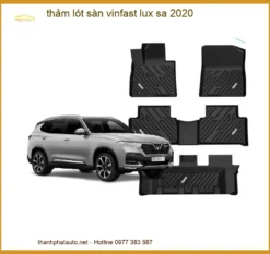 Thảm Lót Sàn VinFast Lux SA 2020 - Trung Tâm Lắp Đặt Chính Hãng TPHCM