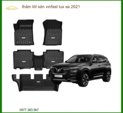 Thảm Lót Sàn Vinfast Lux SA 2021 - Địa Chỉ Lắp Đặt Chính Hãng TPHCM