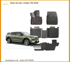 Thảm Lót Sàn Vinfast VF9 2025 - Trung Tâm Lắp Đặt Chính Hãng Giá Tốt TPHCM