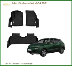 Thảm Lót Sàn Vinfast VF e34 2021 - Địa Chỉ Lắp Đặt Uy Tín Nhất TPHCM