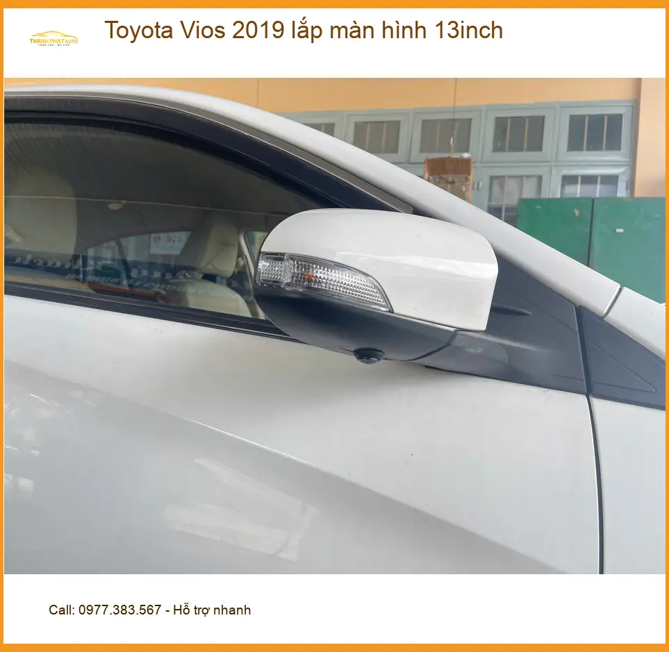 Anh Quang lắp màn hình 13inch Toyota Vios 2019 tại Quận 9 chất lượng