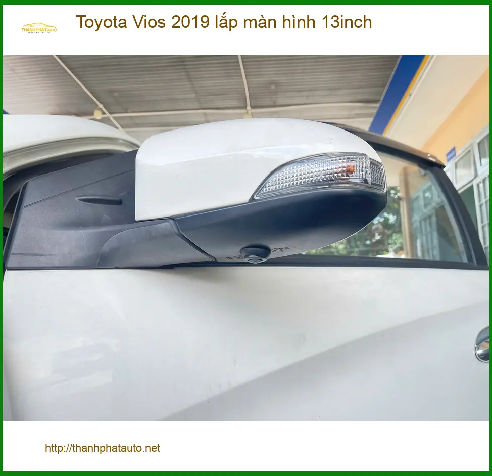 Anh Quang lắp màn hình 13inch Toyota Vios 2019 tại Quận 9 chất lượng ảnh thực tế 3