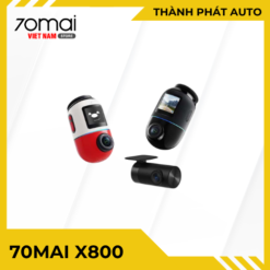Camera Hành Trình 70mai X800 4K Xoay 360°, GPS, ADAS Cho Ô Tô