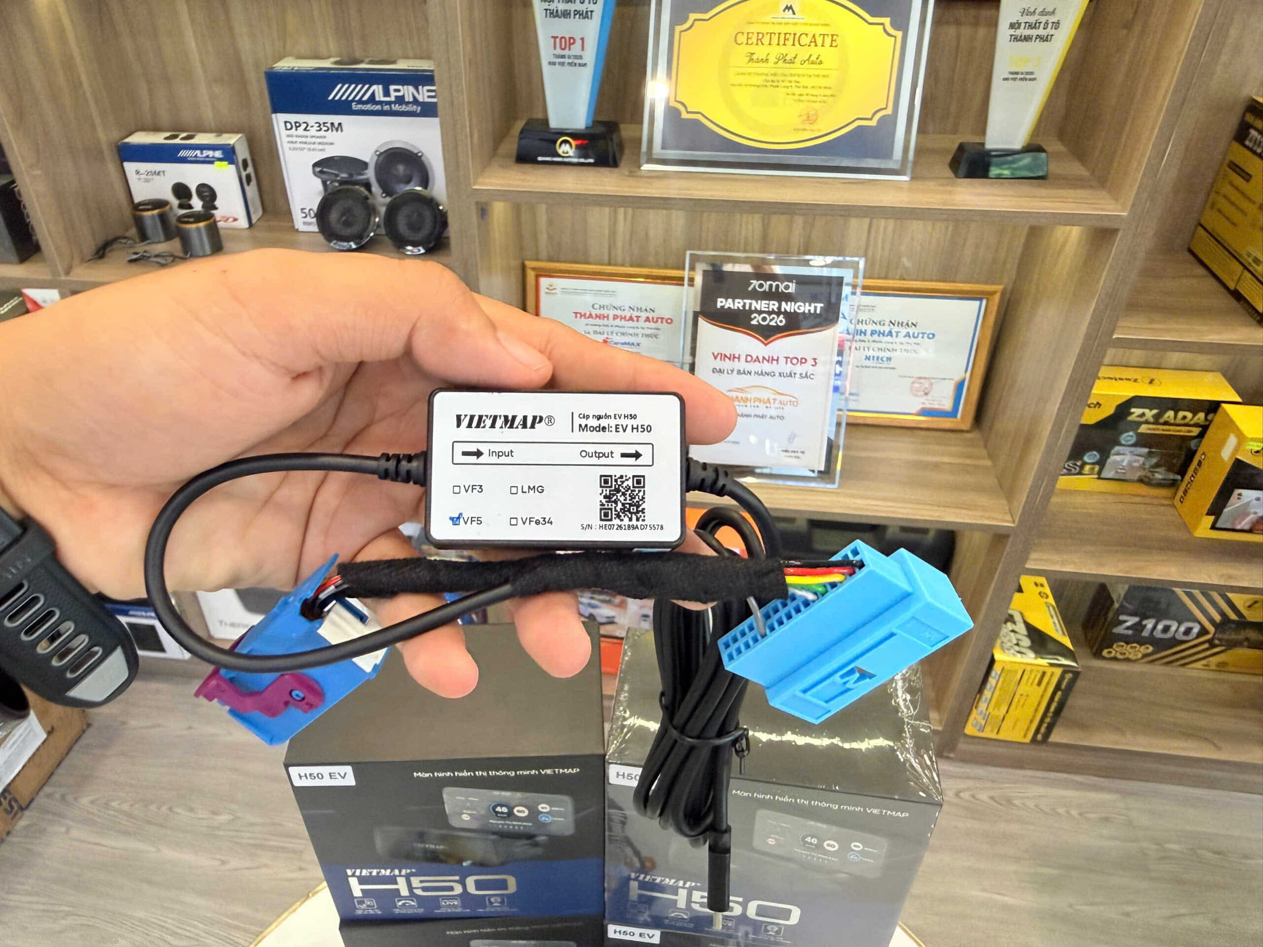 HUD Báo Tốc Độ Cho VF5