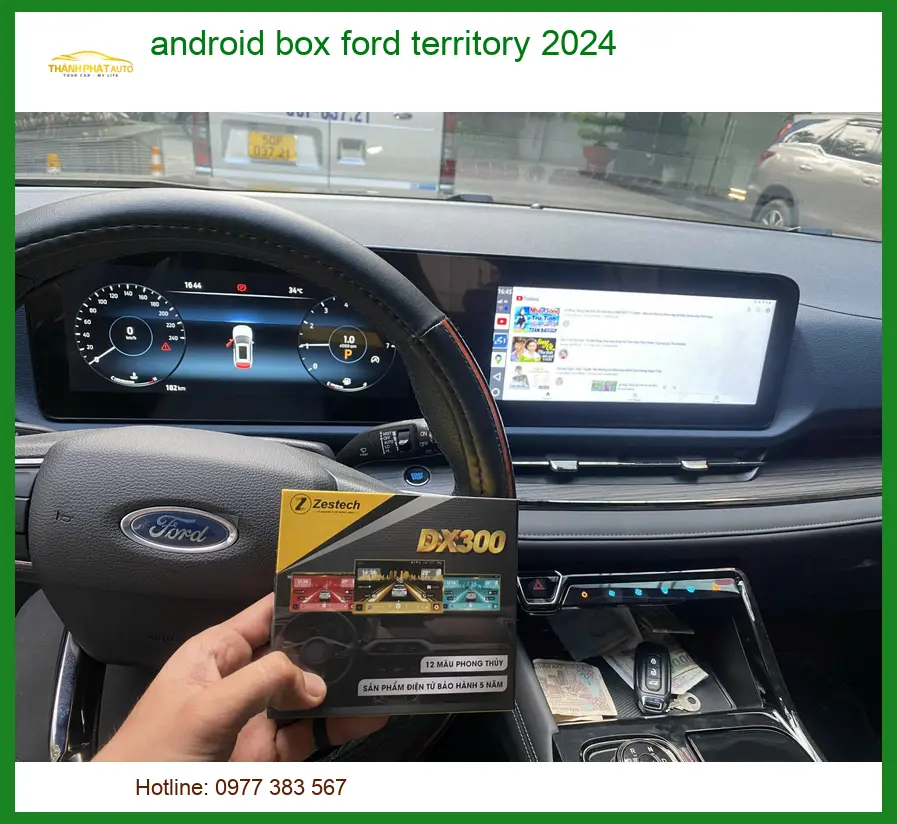Android Box Zestech Cho Xe Ford Territory 2024 - Địa Chỉ Lắp Đặt Uy Tín TPHCM