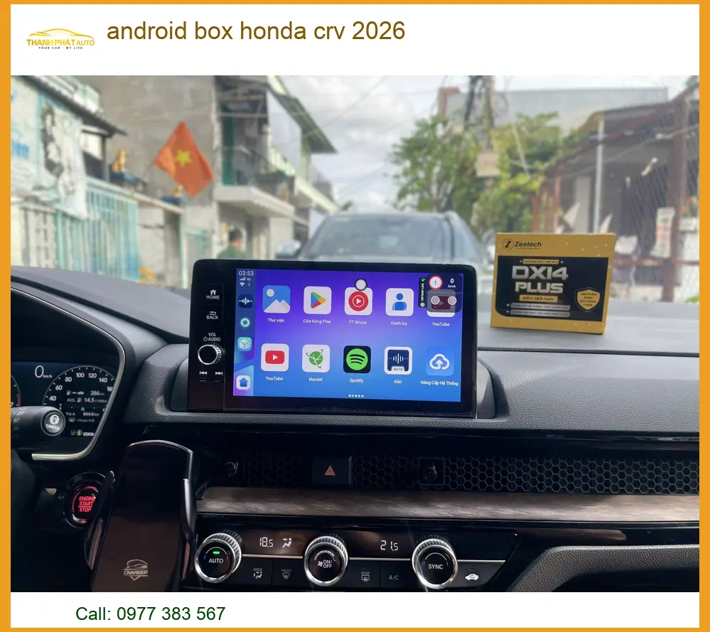 Android Box Cho Honda CRV 2026