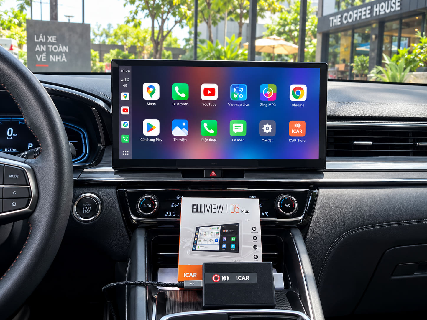 Android Box ICAR cho ô tô tại Thành Phát Auto