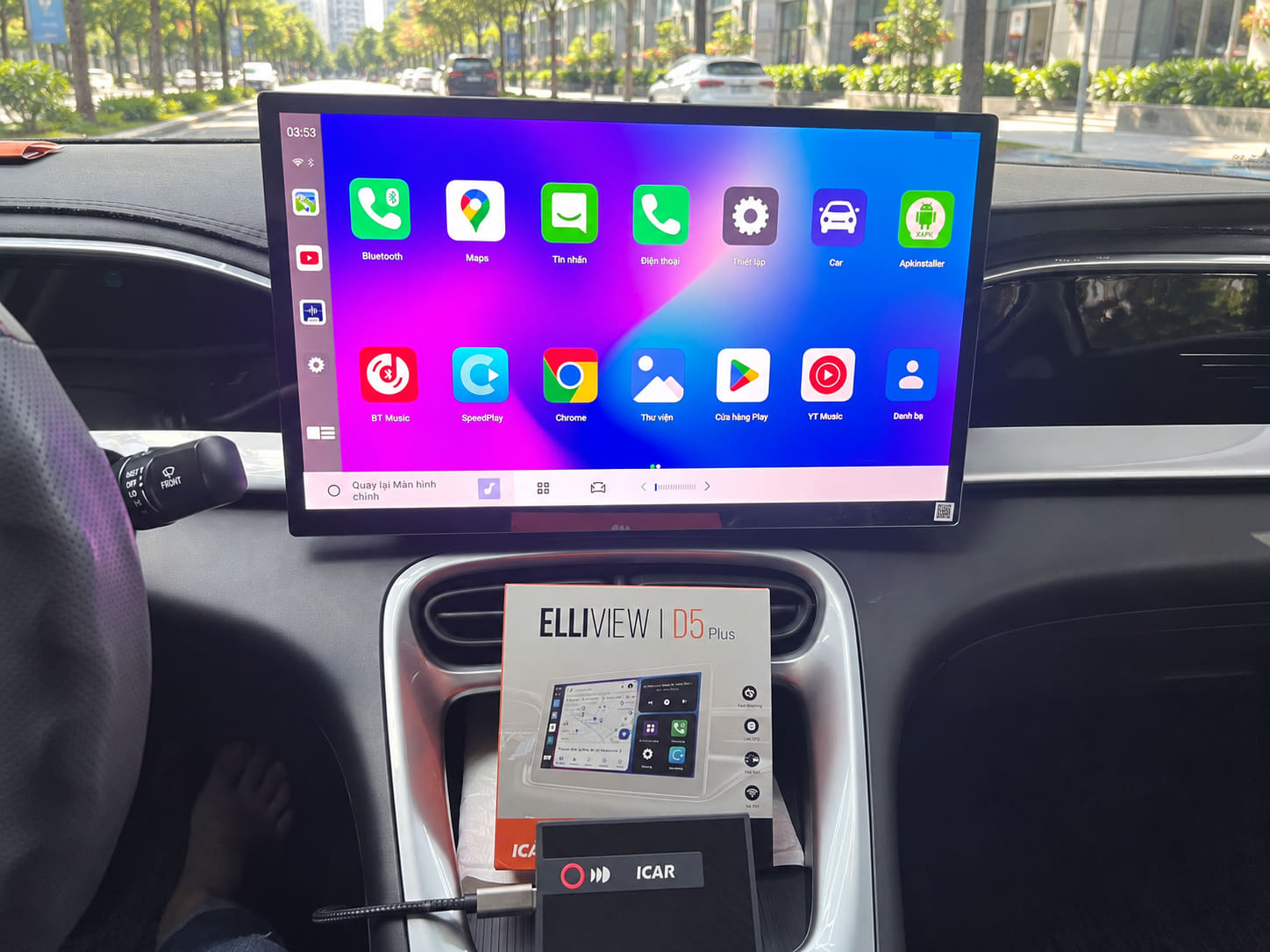 Android Box ICAR cho ô tô tại Thành Phát Auto
