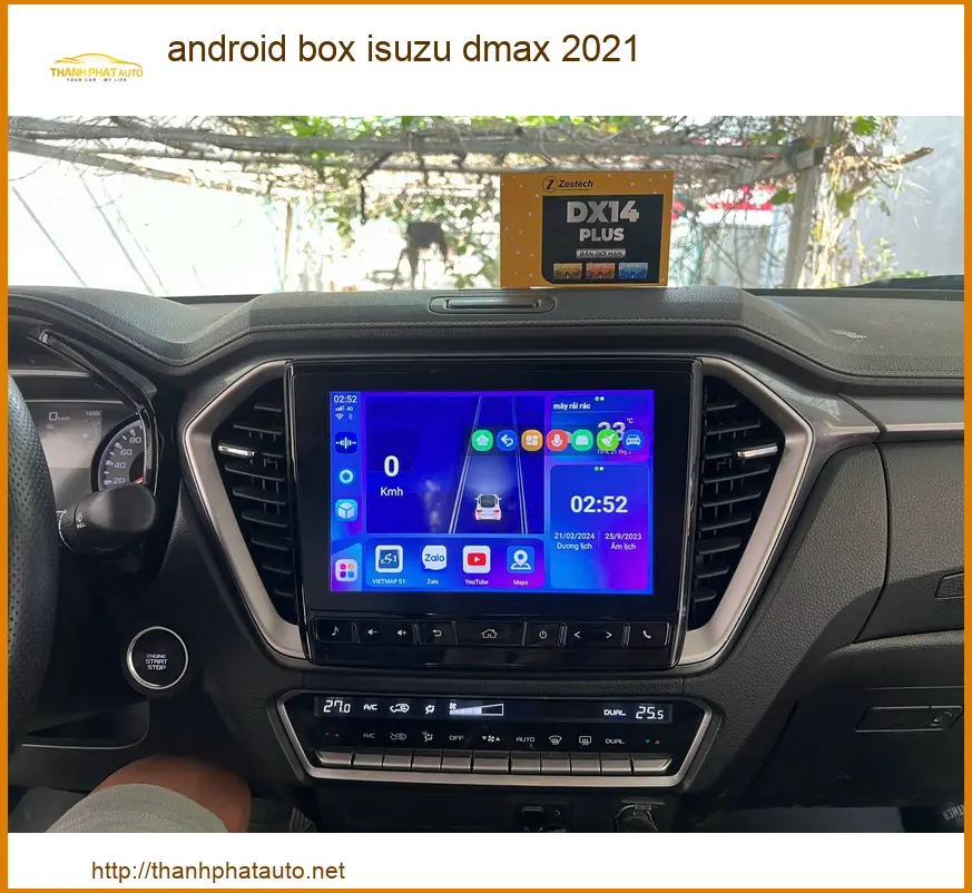 Màn Hình Android Box Ô Tô Isuzu Dmax 2021 - Địa Chỉ Lắp Đặt Uy Tín TPHCM