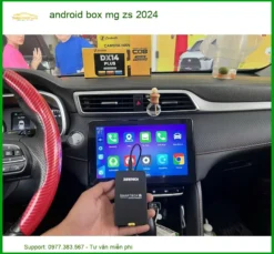 Android Box Ô Tô MG ZS 2024 - Trung Tâm Lắp Đặt Uy Tín TPHCM