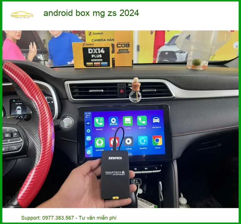 Android Box Ô Tô MG ZS 2024 - Trung Tâm Lắp Đặt Uy Tín TPHCM