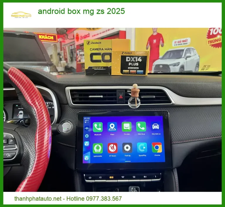 Android Box MG ZS 2025 - Địa Chỉ Gắn Nâng Cấp Uy Tín Tại TPHCM