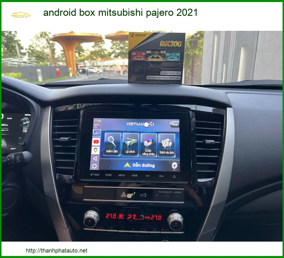 Android Box Mitsubishi Pajero 2021 - Trung Tâm Nâng Cấp Chính Hãng TPHCM